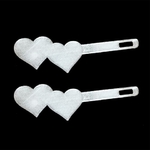  Two hearts hair clip  3d model for 3d printers