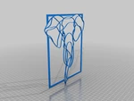  Elephant set  3d model for 3d printers