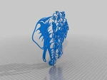 Modelo 3d de Conjunto de elefante para impresoras 3d