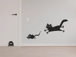 Modelo 3d de Ratón y gato para impresoras 3d