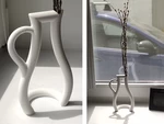  Outline vase  3d model for 3d printers