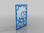 Modelo 3d de Los simpsons para impresoras 3d