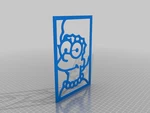 Modelo 3d de Los simpsons para impresoras 3d