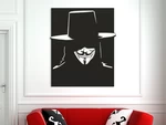  Guy fawkes mask  3d model for 3d printers