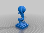  Scanned statue of atlas holding the world  3d model for 3d printers