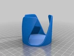 Modelo 3d de Dispensador de almohadillas de algodón para impresoras 3d