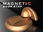 Modelo 3d de Tope de puerta magnÉtico para impresoras 3d