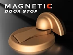  Magnetic door stop  3d model for 3d printers