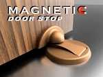 Modelo 3d de Tope de puerta magnÉtico para impresoras 3d