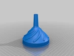 Modelo 3d de Embudo turbo para impresoras 3d