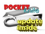  Pocket knife  3d model for 3d printers