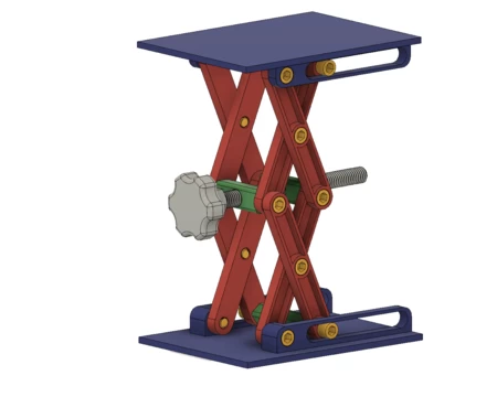 Mesa elevadora 130x100