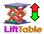  Lift table 130x100  3d model for 3d printers