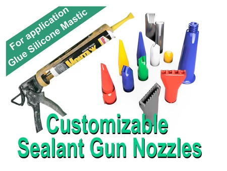  Sealant gun nozzles  3d model for 3d printers
