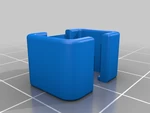  Rj45 replacement in two parts [stronger & tighter fit]  3d model for 3d printers