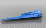  Horten ho-229  3d model for 3d printers