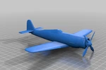  Focke-wulf fw 190  3d model for 3d printers