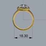 Modelo 3d de Gucci anillo del pendiente del collar de la abeja de la joyería de la impresión 3d de la modelo para impresoras 3d