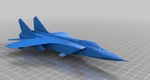  Mig-31  3d model for 3d printers