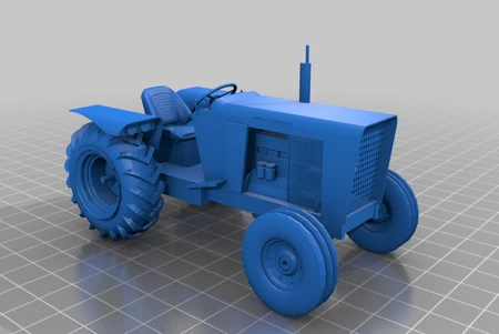 Modelo 3d de John deere 2010 diesel usn para impresoras 3d