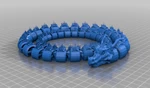  Articulated dragon  3d model for 3d printers