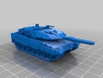  Leopard 2a5   3d model for 3d printers