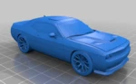  Dodge challenger srt demon hpe1200  3d model for 3d printers