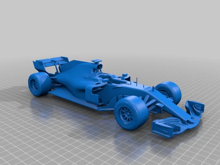 Modelo 3d de Piloto de f1 para impresoras 3d