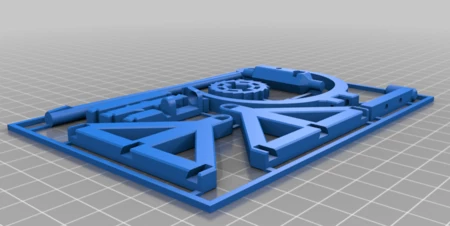 Modelo 3d de Tarjeta de kit de catapulta para impresoras 3d