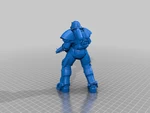  Fallout 4 t-51 power armor model a  3d model for 3d printers