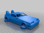  Back to the future  3d model for 3d printers