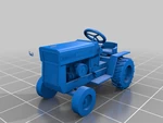  John deere 501  3d model for 3d printers