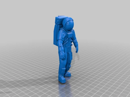 Modelo 3d de Astronauta para impresoras 3d