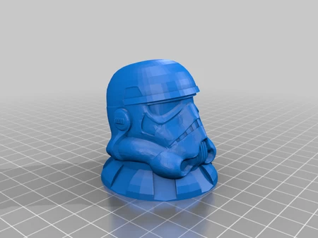 Modelo 3d de Casco de soldado de asalto para impresoras 3d