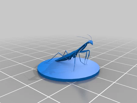 Modelo 3d de Mantis para impresoras 3d