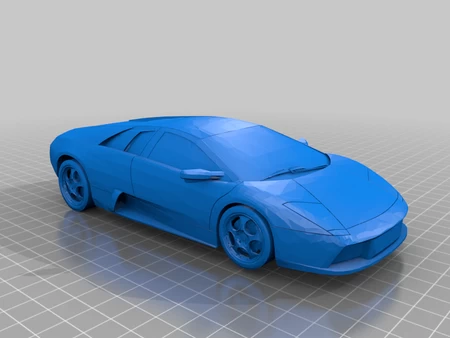 Modelo 3d de Un montón de lamborghinis para impresoras 3d