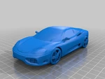  Ferrari vs lambo   3d model for 3d printers