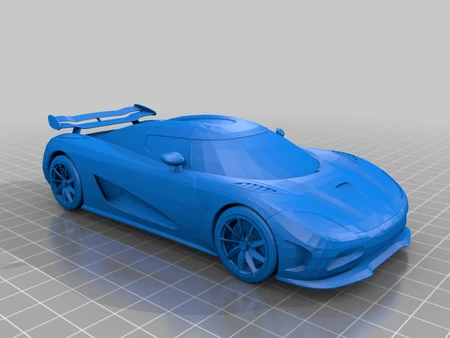  Koeningsegg agera x and koenigsegg ccx  3d model for 3d printers