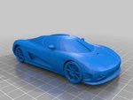Modelo 3d de Koenigsegg agera x y koenigsegg ccx para impresoras 3d