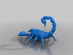 Modelo 3d de Escorpión para impresoras 3d