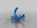  Scorpion  3d model for 3d printers