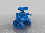 Modelo 3d de Wall-e para impresoras 3d