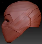  Moon knight helmet  3d model for 3d printers