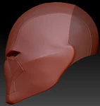  Red hood helmet  3d model for 3d printers