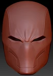  Red hood helmet  3d model for 3d printers