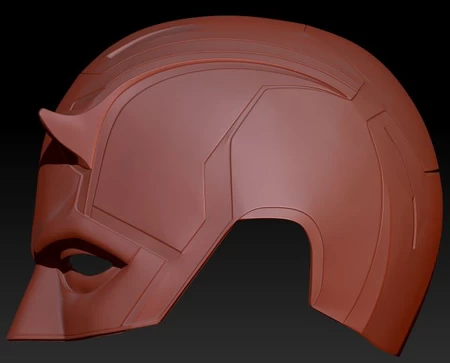  Daredevil helmet  3d model for 3d printers