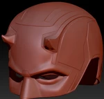  Daredevil helmet  3d model for 3d printers