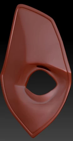  Deadpool face full and half shell  3d model for 3d printers