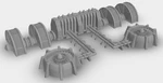  Warhammer 40k terrain / ventilation / cooling system   3d model for 3d printers