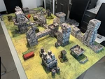  7000 wargaming modular scifi city system (subset)  3d model for 3d printers